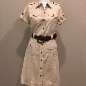 Banana Republic Safari Dress